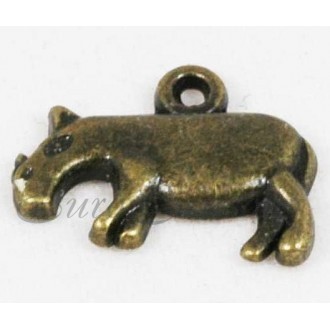 Подвеска мет.№451 18х12мм цв.Ant.Bronze (цена за 1шт)